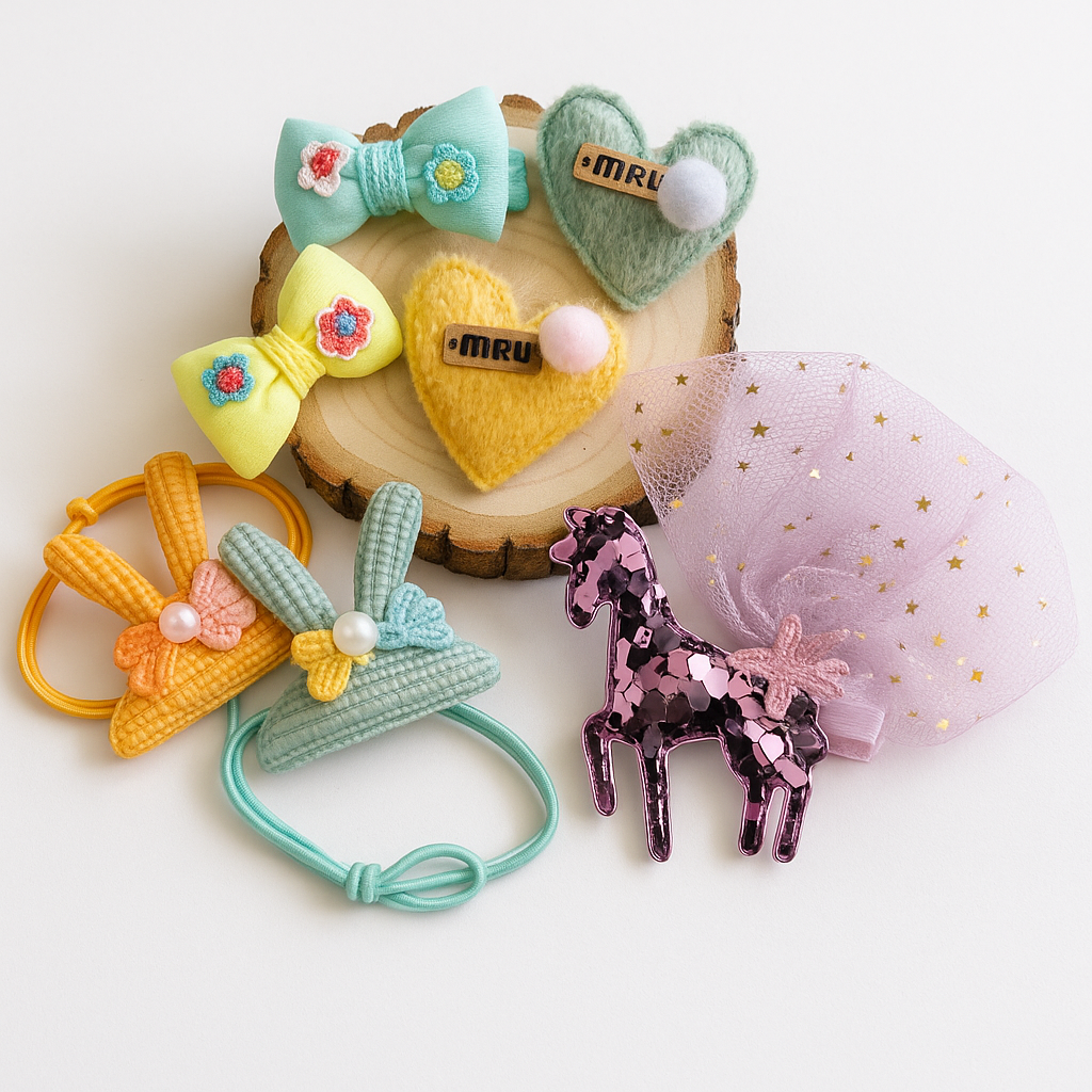 Korean Style Hair Clips Cute Animals & Flowers Clip Hair Clip