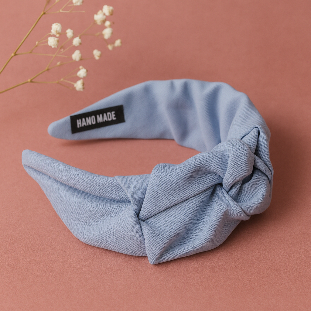 Light Blue Stylish Hair Band