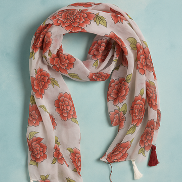 Elegant Chiffon Printed Women Dupatta