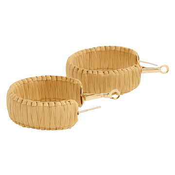 Jewelz Woven Hoop Earrings