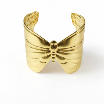 Golden Butterfly Adjustable Bracelet  for Women | Trendy Statement Finger Bracelet  | Korean Style Fashion Jewellery