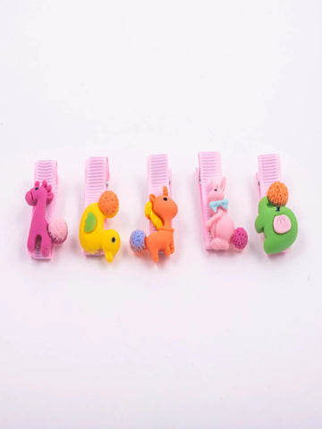 Cute Combo Hair Clip Set