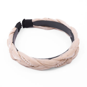 Boho Hair Band & Flower Ponytail Holder