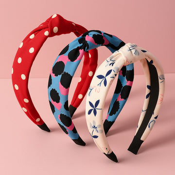 Printed Hairband Set – 3 Pcs