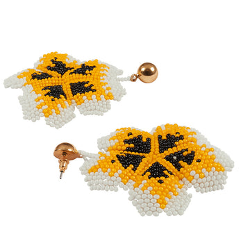 Jewelz Handcrafted Beaded Statement Earrings