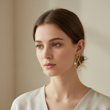 Elegant Minimal Statement Earrings for Women