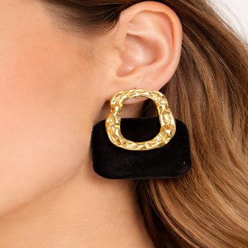 Trendy Gold Plated Earrings for Women