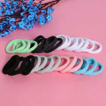 Elastic Multi-Color Hair Rubber Bands