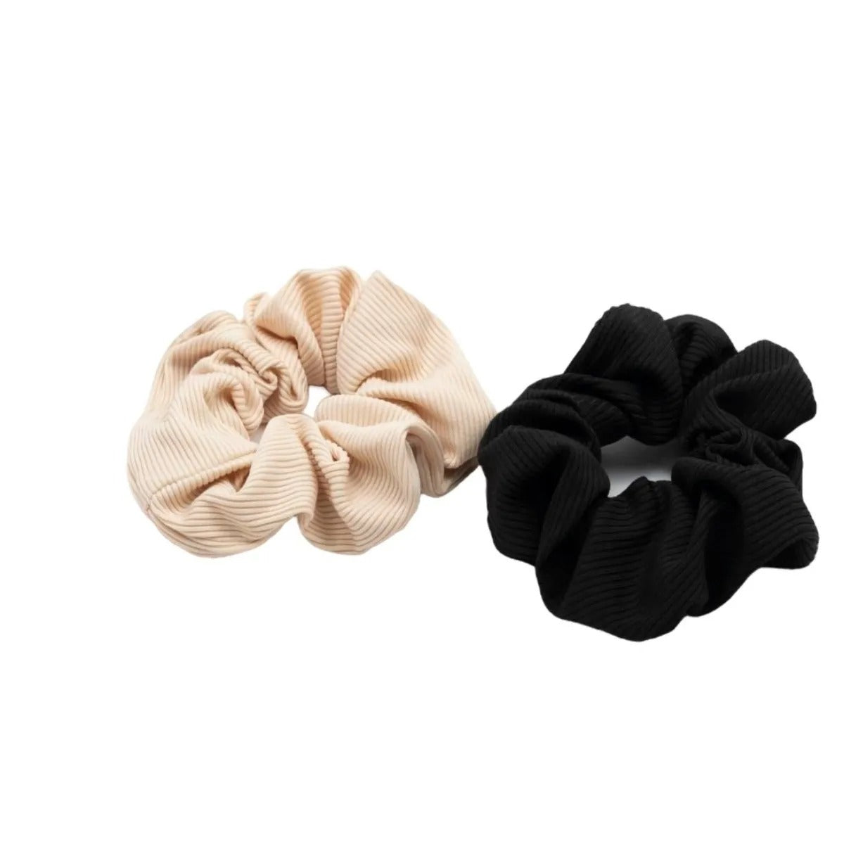 Jewelz Elastic Scrunchies Rubber Bands in Two Colors for Girls & Women - Jewelz - 