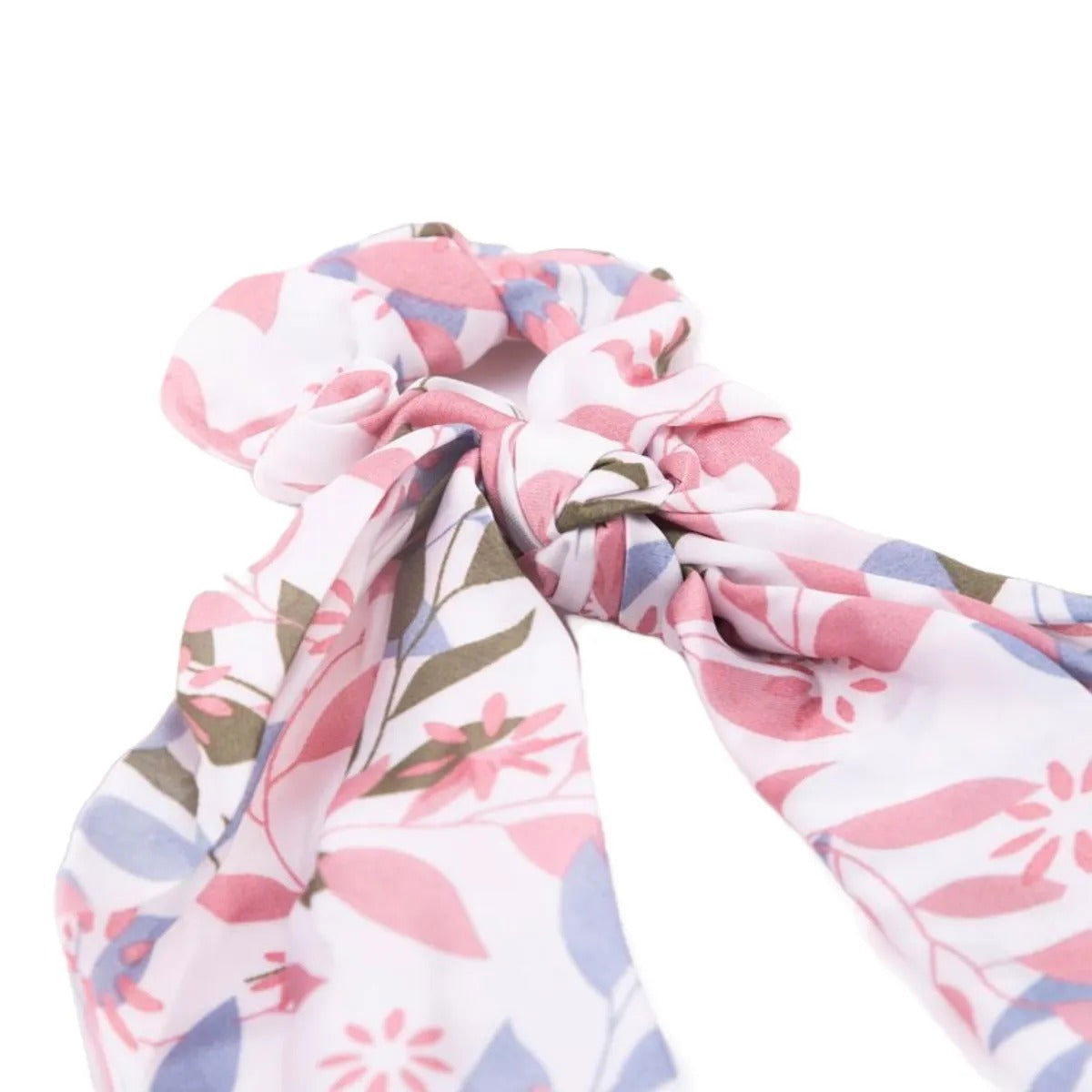 Jewelz Elastic Scrunchies Scarf Styled Printed Rubber Band for Girls & Women - Jewelz - 