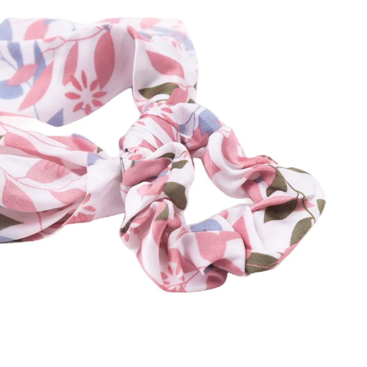 Jewelz Elastic Scrunchies Scarf Styled Printed Rubber Band for Girls & Women - Jewelz - 