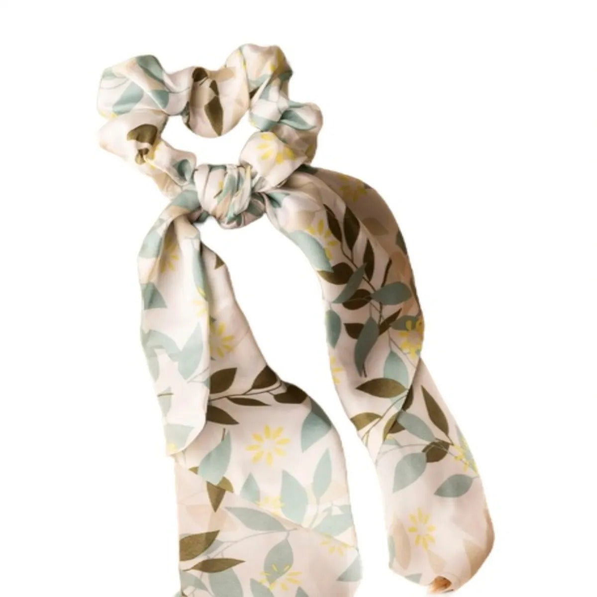 Jewelz Elastic Scrunchies Scarf Styled Printed Rubber Band for Girls & Women - Jewelz - 