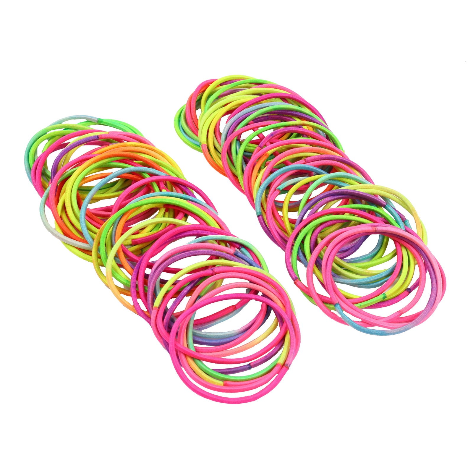 Elastic Cotton Hair Rubber Bands (Pack of 90)