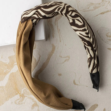 Mustard Comfortable Hair Band