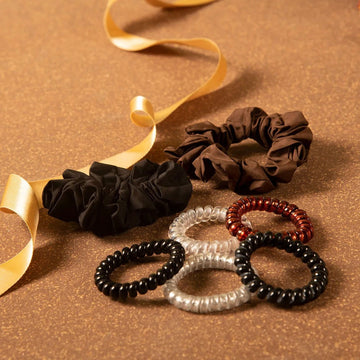 Pack of 7 Rubber Bands – Durable Hair Ties