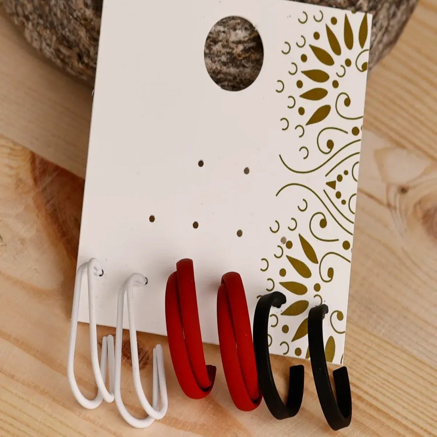 Colour Hoop Earring 