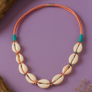 Jewelz Boho Shell Necklace for Women & Girls