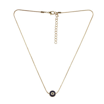 Elegant Alloy Chain with Pendant