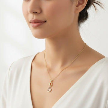 Minimalist Angel Wing Charm Necklace