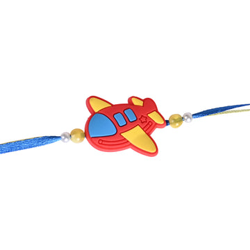 Kids Cute Aeroplane Cartoon Rakhi – Fun & Playful