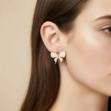 Butterfly Stud Earrings for Women & Girls