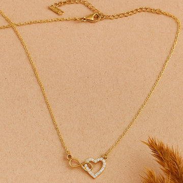 Infinity Love Pendant Necklace