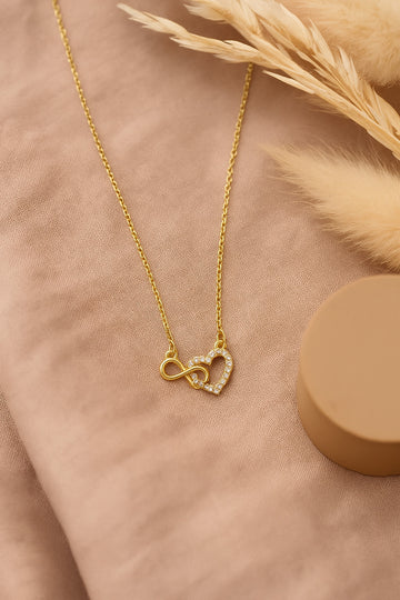 Infinity Love Pendant Necklace