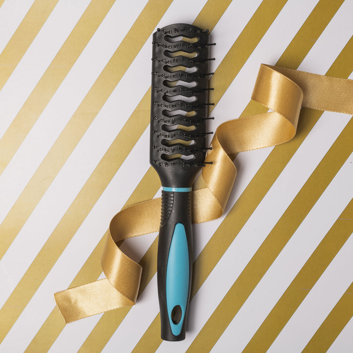 Trendy Hair Brush That Styles Hair to Perfection On A Unique Background
